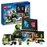 LEGO 60388 City Gaming Tournament Truck Toy, Esports Vehicle Set for Video Game Fans, Gamer Gifts for Boys and Girls Aged 7 Plus Years Old with Minifigures