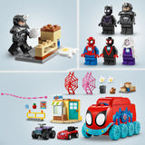 LEGO 10791 Marvel Team Spidey's Mobile Headquarters, Toy for Kids 4 Years Old with Miles Morales and Black Panther Minifigures, Spidey and His Amazing Friends Series