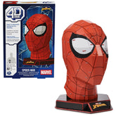 4D Build Marvel Spider-Man 3D Puzzle Model Kit with Stand 82 Pcs Construction Set