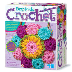 4M - Beginner Crocheting Kit - Arts & Crafts - 8+ - 4M02737