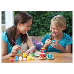 4M - Creative Craft - Paint Your Own Mini Tea Set - 8 - 4M04541