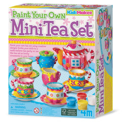 4M - Creative Craft - Paint Your Own Mini Tea Set - 8 - 4M04541