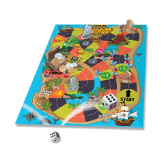 4M - KidzLabs Treasure Island Dig & Play Game - Board Games