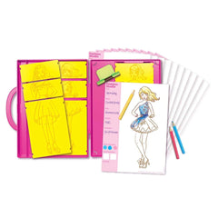 4M - KidzMaker Mein Design Portfolio - Basteln - 5+ - Mode Studio - 4M04720