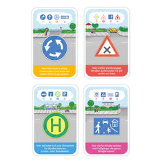 Trötsch Verlag - Kartenspiele - Lernquartett Verkehrszeichen - Verkehrssicherheit - 3+ Jahre