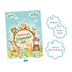 Trötsch Verlag - Boeken - Waldfreunde Wundertüte - Bosdieren - 3-6 Jaar - Creatief spel
