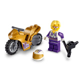 LEGO 60309 City Stuntz Selfie Stunt Bike Show Set with Flywheel-Powered Toy Motorbike with Selfie Stick, for Kids 5 Years Old