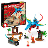 LEGO 71759 NINJAGO Ninja Dragon Temple Set with Toy Motorbike, Kai, Nya and Snake Warrior Minifigures, Gift for Kids 4 Plus Years Old