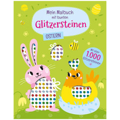 ARENA - Glitzersteine Ostern Malbuch - Bücher - Deutsche Ausgabe