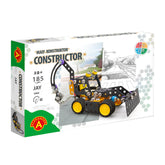 Alexander Constructor Jay Ruspa set box with yellow and black model vehicle, suitable for ages 8+, promoting creativity.