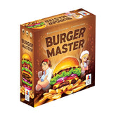 Asmodee - Burger Master - Board Games - Age +8 - Competitive Fun - STR0732 - Italian Edition