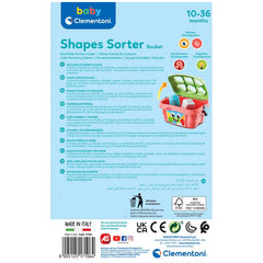 Baby Clementoni - Vormen Sorteeremmer Sorteer- en Stapel Speelgoed
