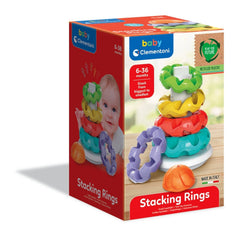 Baby Clementoni - Stacking Rings Baby Activity Toys