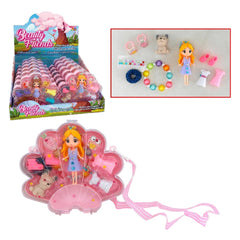 Beauty Friends - Mini Doll Collection Case - Dolls Playsets Toy Figures