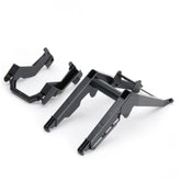 Black Bruder Front Loader Rod Assembly for Series 3000 tractors, shown with two components on a white background.