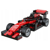 CaDA - Construction Set Toys - Triumph Legend City Car - Red and Black - 5 Years