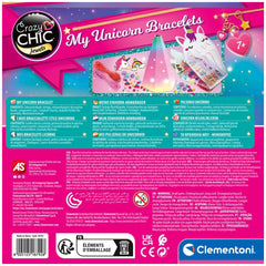 Clementoni Crazy Chic - Mes Bracelets Licorne Arts et Loisirs