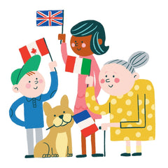 Clementoni - Flag-Game - Card Games