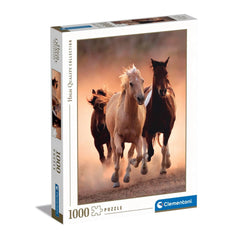 Clementoni High Quality Collection - Running Horses - 1000 Pcs Puzzle