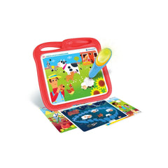 Clementoni - Mein erstes Sapientino Alle auf dem Bauernhof Baby-Spielzeug - Italienische Ausgabe