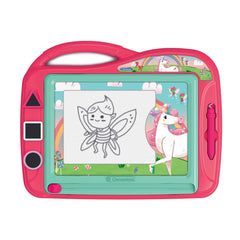Clementoni - Magnetic Drawing Board Unicorns Arts And Crafts