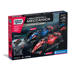 Clementoni - Racing-Cars-STEM-Construction-Set-Toys