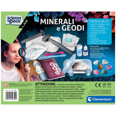 Clementoni - Wetenschap-en-Spel-Mineralen-en-Geodes - Educatieve-Speelgoed