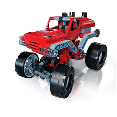 Clementoni Scienza E Gioco Build - Mechanics Build 10 Models - Monster Truck Construction Set Toys
