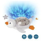 Cloud-B - Projector Nightlight with White Noise Soothing Sounds - Tranquil Penguin - Stuffed Animals Age +0M - CDB9200-PG-EL