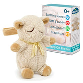Cloud-B - Soothing Sounds White Noise Soothing Plush - Sleep Sheep On The Go - Stuffed Animals Age +0M - CDB7302-ZZ