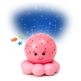 Cloud-B - Travel Comforting Nightlight Projector - Twinkles To Go Octo Pink - Stuffed Animals Age +0M - CDB1100-PK