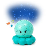 Cloud-B - Travel Comforting Nightlight Projector - Twinkles To Go Octo Soft Blue - Stuffed Animals Age +0M - CDB1100-BL