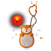 Cloud-B - Travel Comforting Sound Machine w/Calming Light - Sweet Dreamz On the Go Fox - Stuffed Animals Age +0M - CDB7670-FX