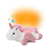 Cloud-B - Twilight Buddies Calming Nightlight Star Projector - Winged Unicorn - Stuffed Animals Age +0M - CDB7473-WUN