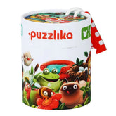 Cubika - 10 Puzzles in 1 - Puzzlika My House - Puzzles Age: +2 - CBK13074