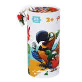 Cubika - 5 Puzzles in 1 - Puzzlika Birds - Puzzles Age: +2 - CBK14255
