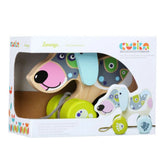 Cubika - Push and Pull - Happy Puppy - Push & Pull Toys Age: +18M - CBK13364