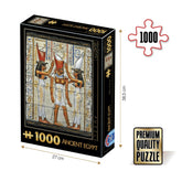D-Toys - Ancient Egypt Fresco - Puzzle 1000 Pcs. Age +14 - DTS77769