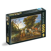 D-Toys - Bruegel the Elder The Entry of the Animals into Noah's Ark - Puzzle 1000 Pcs. Age +14 - DTS75253