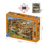 D-Toys - Cartoon Colosseum - Puzzle 1000 Pcs. Age +14 - DTS74676