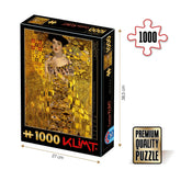 D-Toys - Gustav Klimt Adele Bloch - Bauer I. - Puzzle 1000 Pcs. Age +14 - DTS70128
