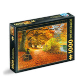 D-Toys - Hans Andersen Brendekilde Spring. A Young Couple in a Rowing Boat on Odense - Puzzle 1000 Pcs. Age +14 - DTS72795