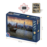 D-Toys - Hong Kong - Puzzle 1000 Pcs. Age +14 - DTS70548