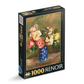 D-Toys - Pierre - Auguste Renoir Bouquet of Roses - Puzzle 1000 Pcs. Age +14 - DTS77684