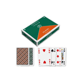 Dal Negro - Premium Burraco Cards - Red And Green Deck - 110 Cards