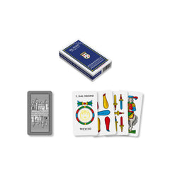 Dal Negro - Romagnole Pro Karten N.95 - Blaue Hülle - 40 Karten