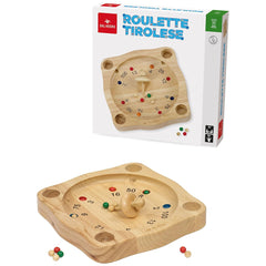 Dal Negro - Tyrolean Roulette Wooden Board Games Set