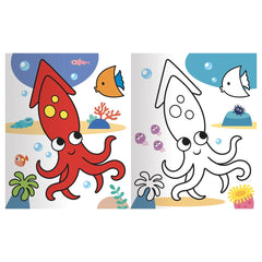 Dami Editore - Colorare - Animali Selvaggi - Books Age +4 - DME53180A - Italian Edition