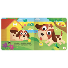 Dami Editore - Libro Tattile Sonoro - Cuccioli - Books Age +3 - DME54528A - Italian Edition