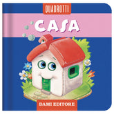 Dami Editore - Quadrotti - Casa - Books Age +0M - +36M - DME57506A - Italian Edition
